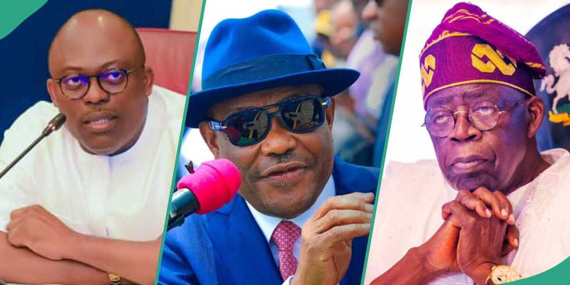 Nyesom Wike vs Simi Fubara: President Bola Tinubu intervenes as he declares state of emergency in Rivers and appoints Vice Admiral Onok Ete Ibas as sole administrator.