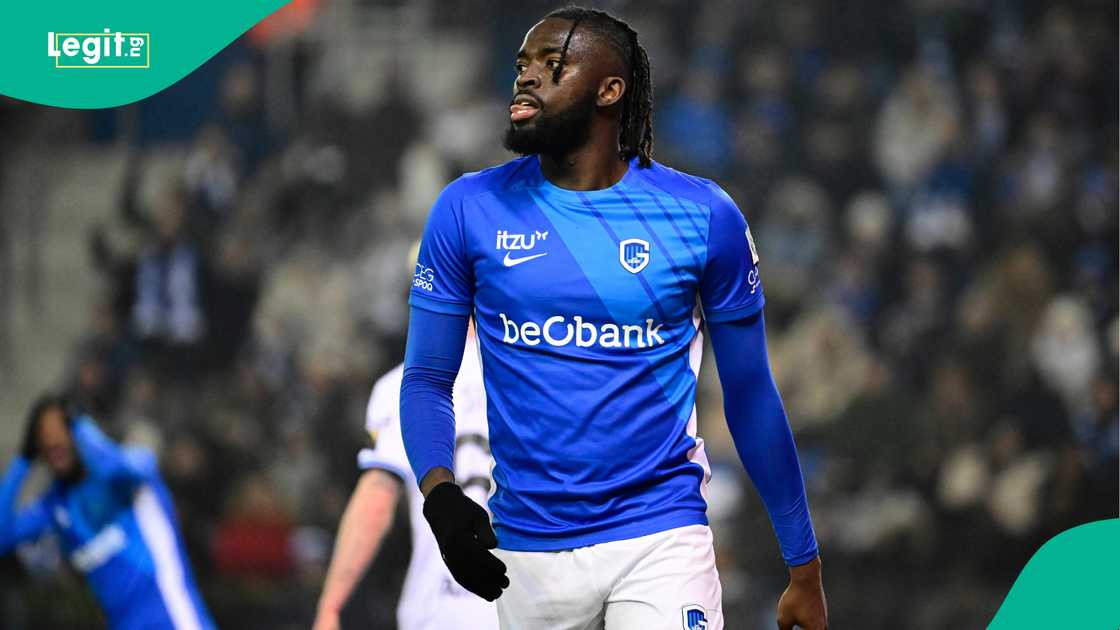 Tolu Arokodare, Genk, Club Brugge, Belgium. Tolu Arokodare, Genk, Club Brugge, Belgium.