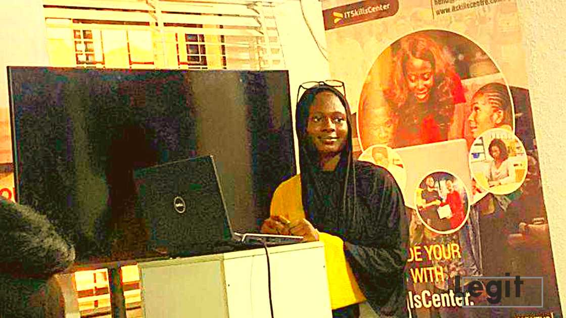 Arafah Raheem at 3MTT programme in Lagos Arafah Raheem at 3MTT programme in Lagos