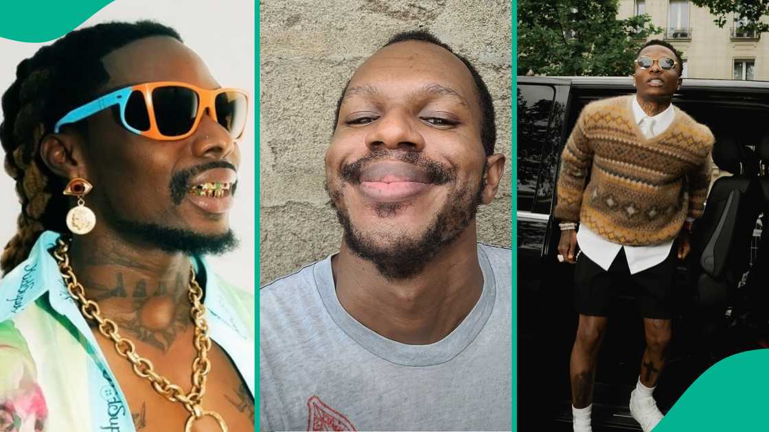 Daniel Regha slams Wizkid. Daniel Regha slams Wizkid.