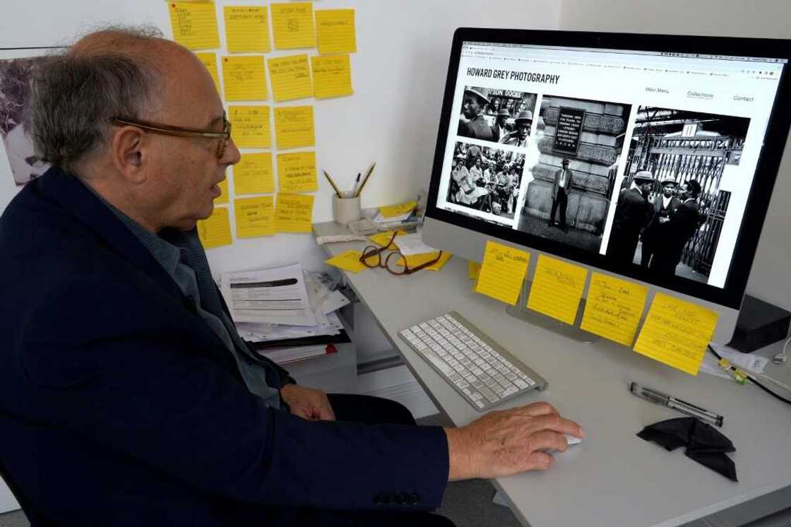 Howard Grey took the photographs in 1962 but was only able to see the negatives with new technology Howard Grey took the photographs in 1962 but was only able to see the negatives with new technology