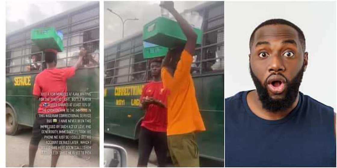 Mai tallan ruwa ya ba da mamaki Mai tallan ruwa ya ba da mamaki