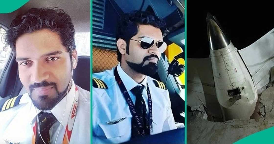 Netizens offer condolences under Air India Pilot Kunder's alleged last Twitter post before he died in plane crash.