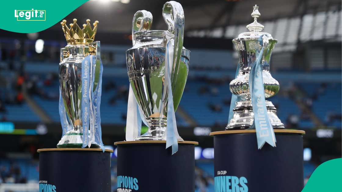 Pep Guardiola won the treble for Manchester City in 2023. Photo: James Gill Pep Guardiola won the treble for Manchester City in 2023. Photo: James Gill