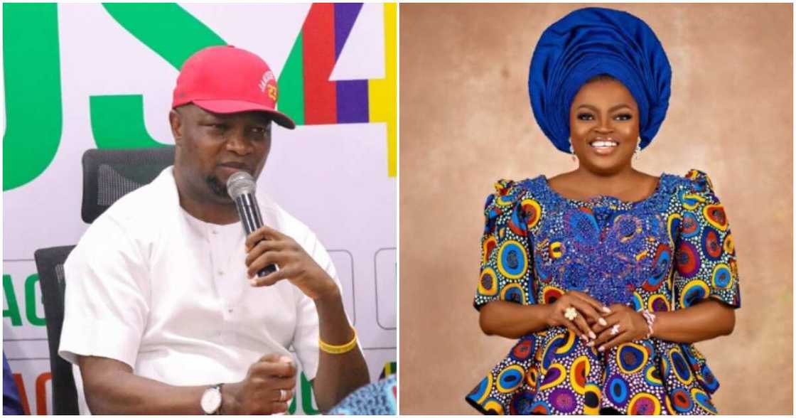 Photos of actress Funke Akindele and Dr Azeez Olajide Adediran