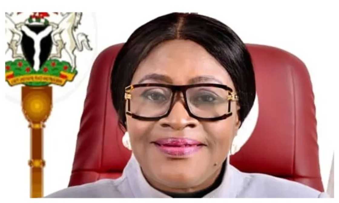 Misis Maria Oligbi-Edeko. Misis Maria Oligbi-Edeko.