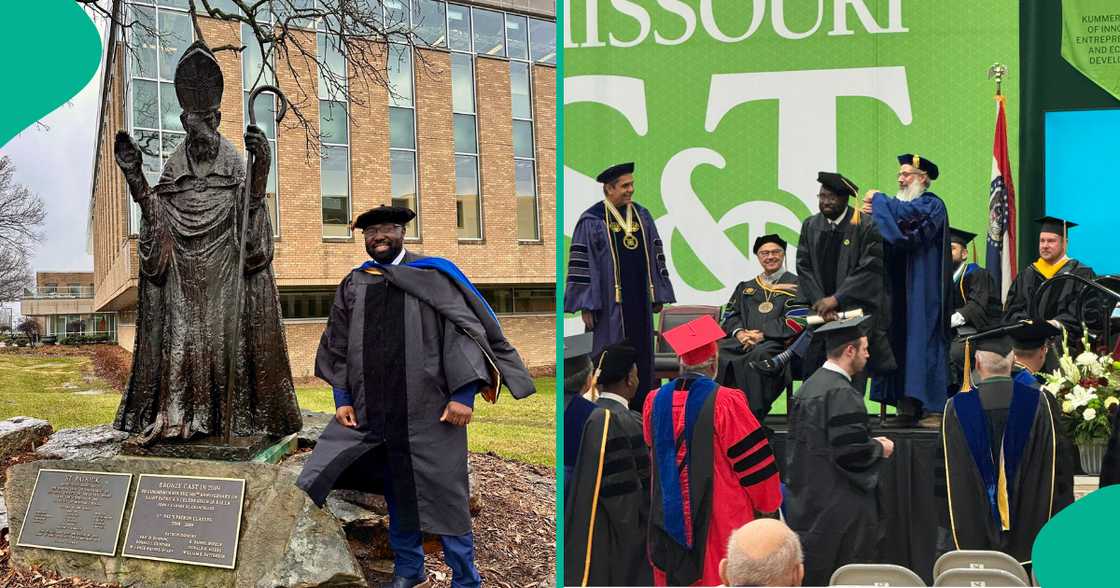 Man rejoices as he bags PhD before 30, says he fulfilled promise made to his parents at 14