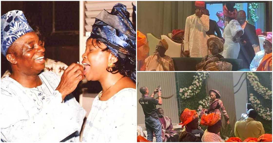 Bishop Oyedepo gives daughter out in marriage on his wedding anniversary day (photos) Bishop Oyedepo gives daughter out in marriage on his wedding anniversary day (photos)