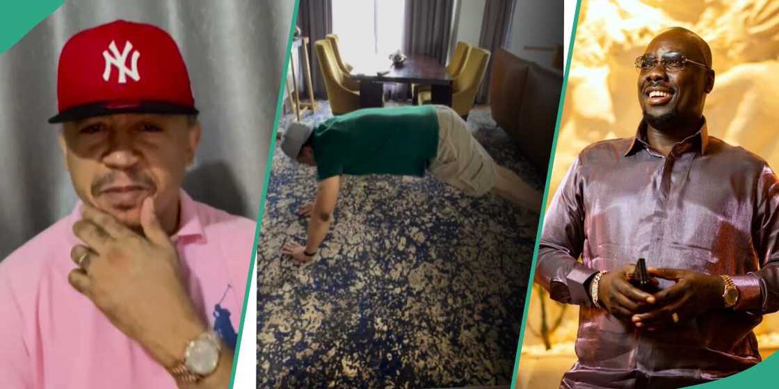 Reactions as Obi Cubana turns down Daddy Freeze's birthday challenge. Reactions as Obi Cubana turns down Daddy Freeze's birthday challenge.