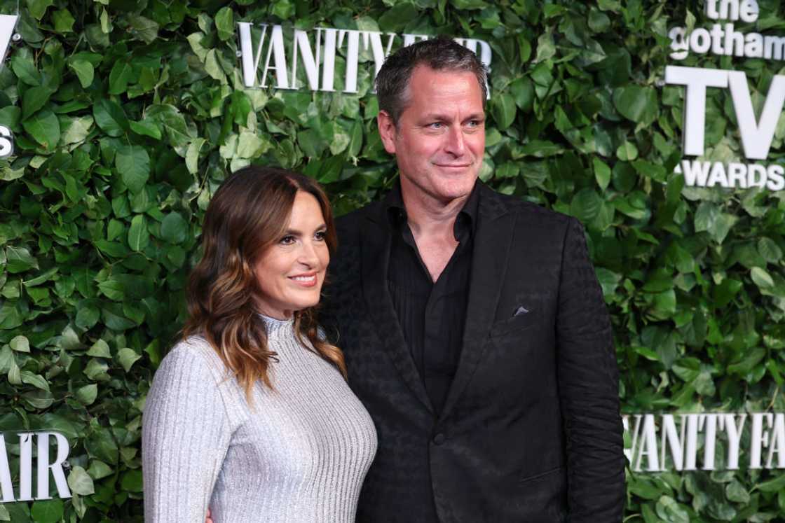 Mariska Hargitay and Peter Hermann at Cipriani, 25 Broadway