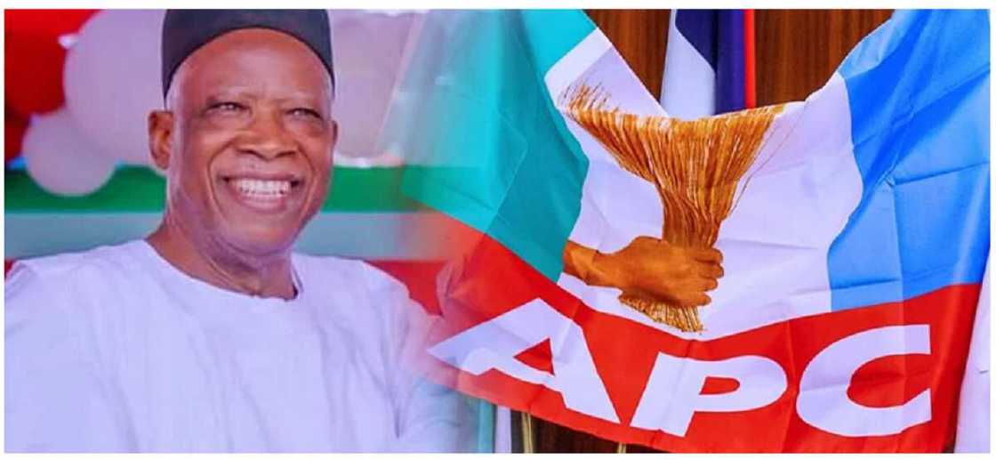 Shugaban APC Abdullahi Adamu. Shugaban APC Abdullahi Adamu.