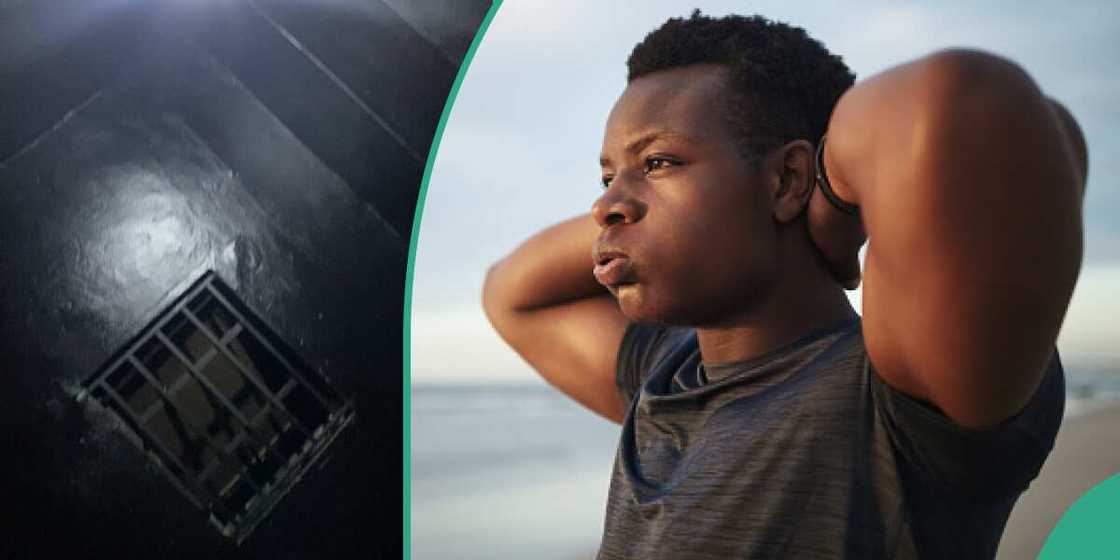 All-black room All-black room