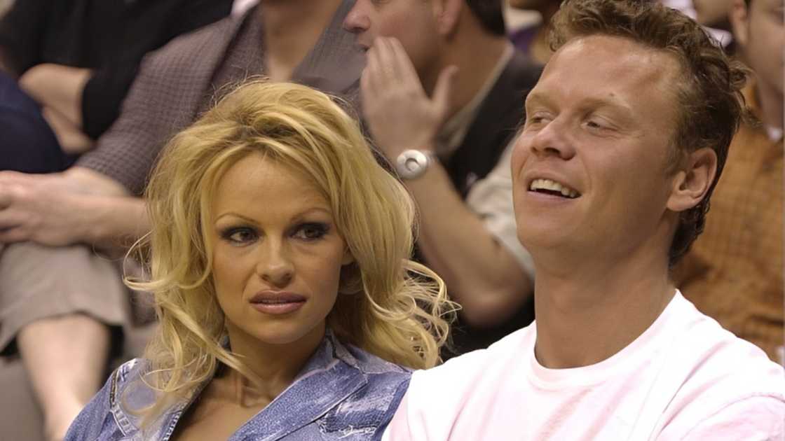 Actress Pamela Anderson in Los Angeles, Cifornia.