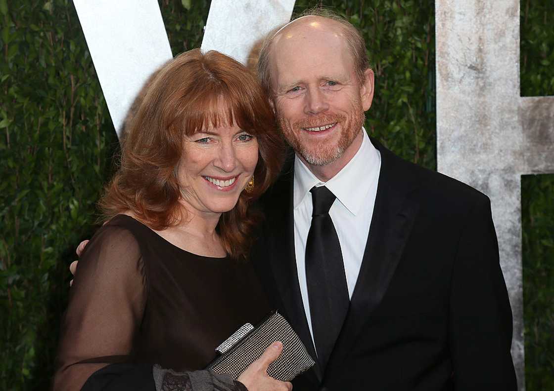 Director Ron Howard and wife Cheryl Howard aat the Sunset Tower Hotel in West Hollywood, California.