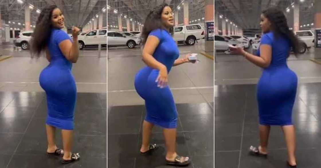 Pretty lady with fine shape Pretty lady with fine shape