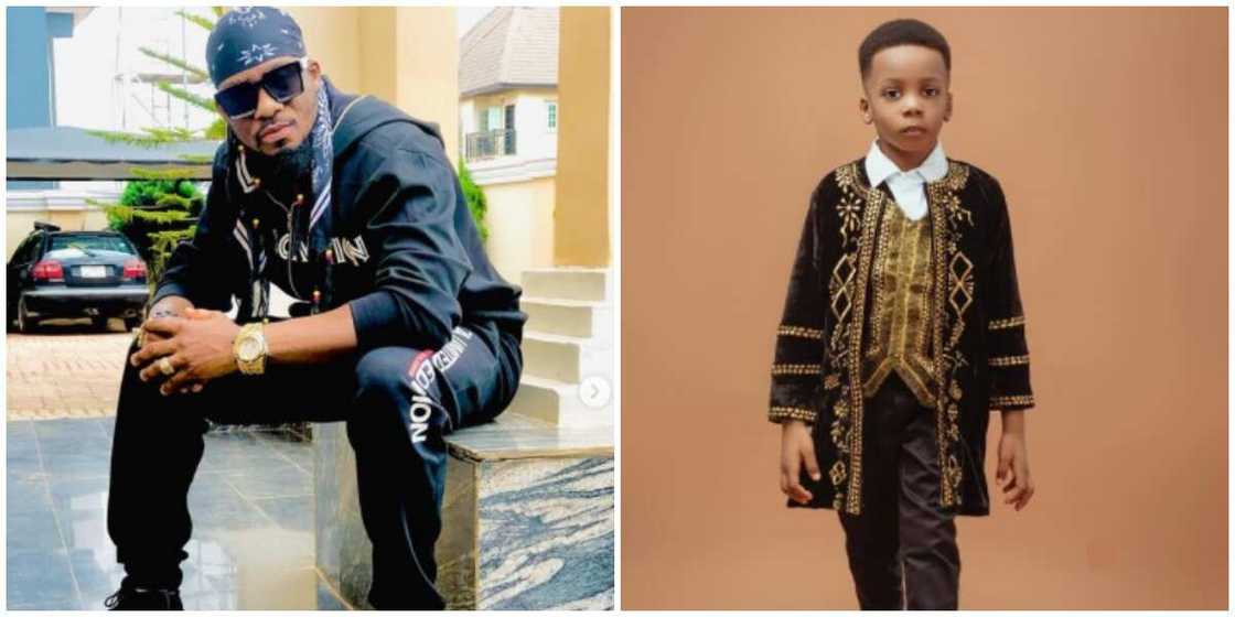 Photos of Junior Pope and his son. Photos of Junior Pope and his son.