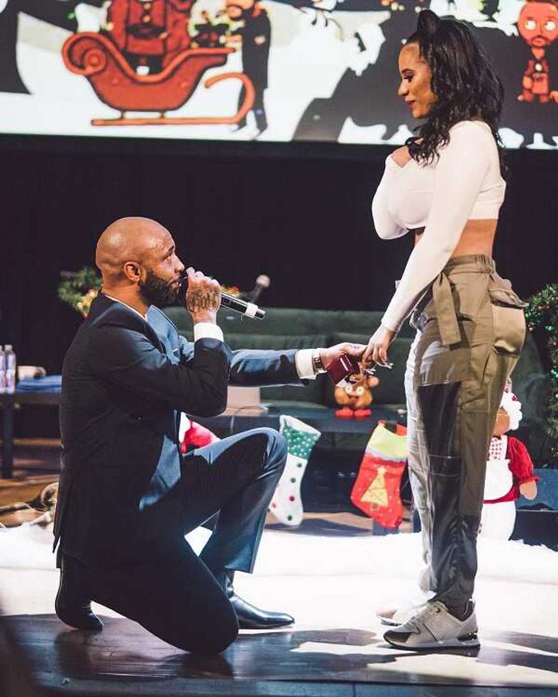 Joe Budden's proposal Joe Budden's proposal