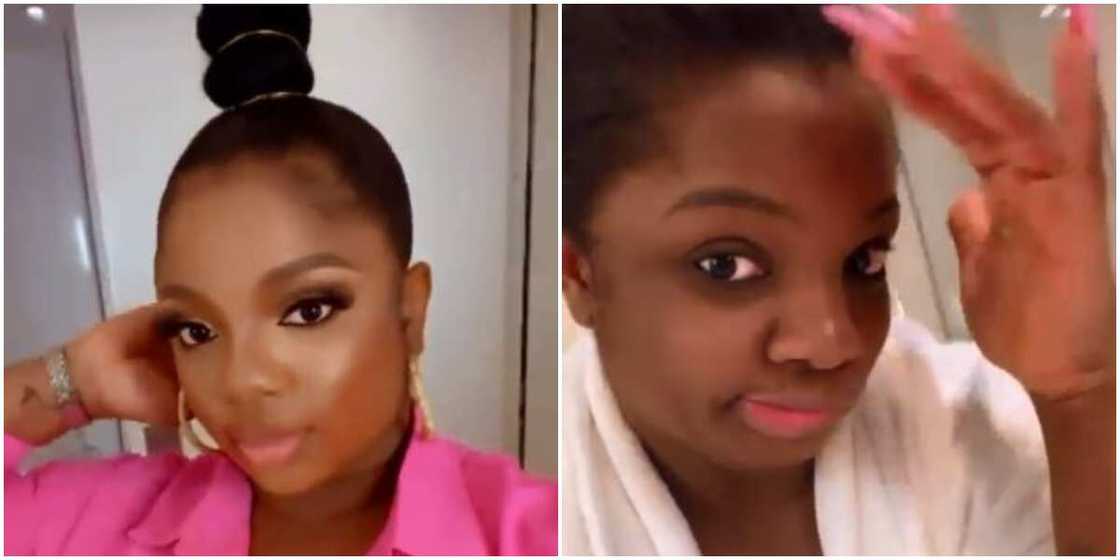 From Dorathy to Amaka, Reality Star Reacts in Funny Way As She Joins No Filter Challenge From Dorathy to Amaka, Reality Star Reacts in Funny Way As She Joins No Filter Challenge