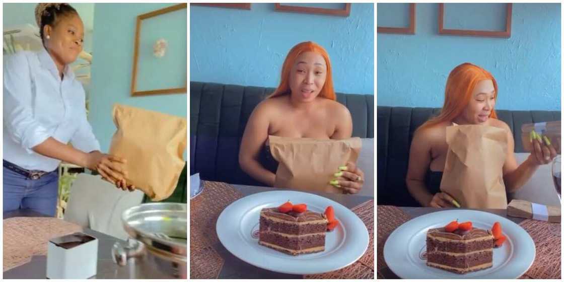 Nigerians react to video of lady being surprised with N2.5 million for saying yes to proposal