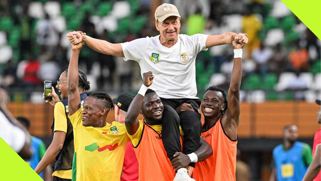 Gernot Rohr, Benin Republic, Super Eagles, Nigeria, Felix Houphouet-Boigny Stadium, Abidjan, Ivory Coast, AFCONQ 2025. Gernot Rohr, Benin Republic, Super Eagles, Nigeria, Felix Houphouet-Boigny Stadium, Abidjan, Ivory Coast, AFCONQ 2025.