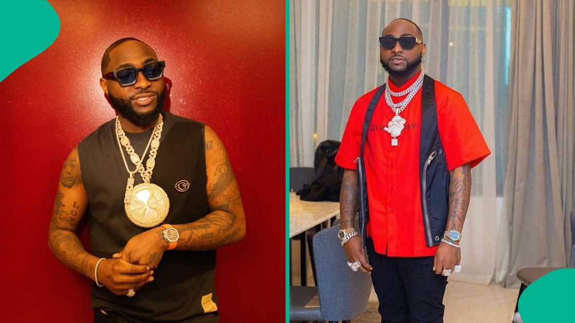 Davido's bodyguard reacts as fan touches him at event Davido's bodyguard reacts as fan touches him at event