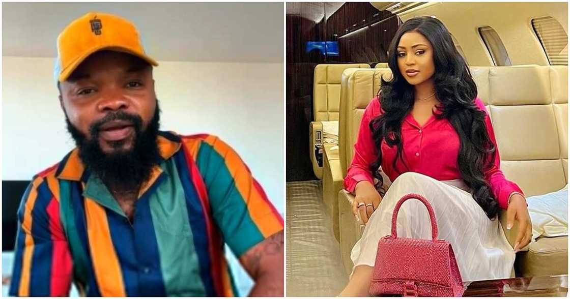 OAP Nedu advises people to be themselves using Regina Daniels as example. OAP Nedu advises people to be themselves using Regina Daniels as example.