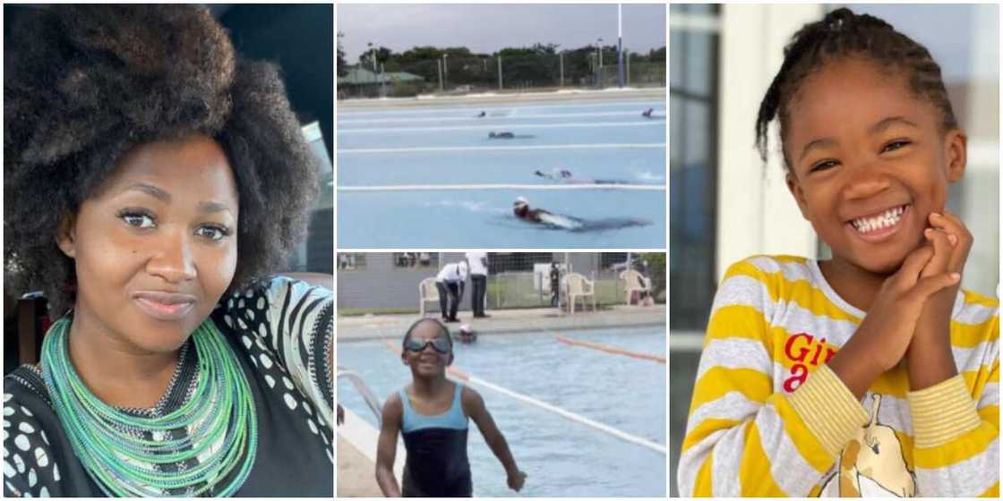 Mary Njoku's daughter came second Mary Njoku's daughter came second