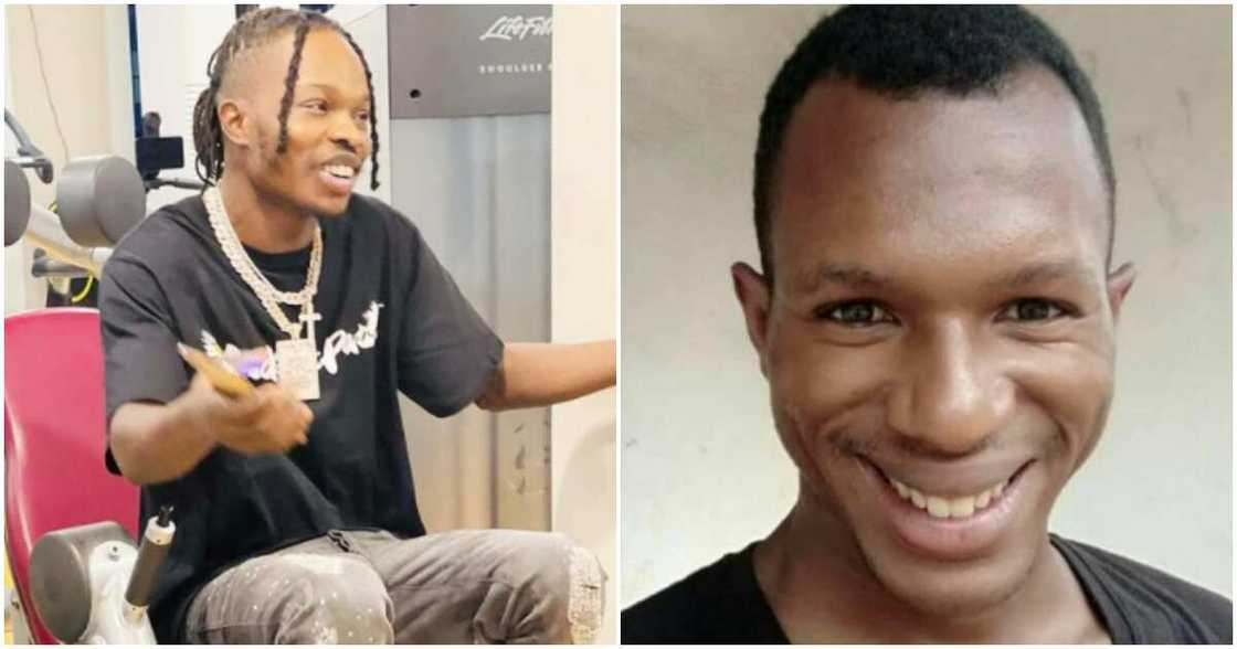 Naira Marley and Daniel Regha