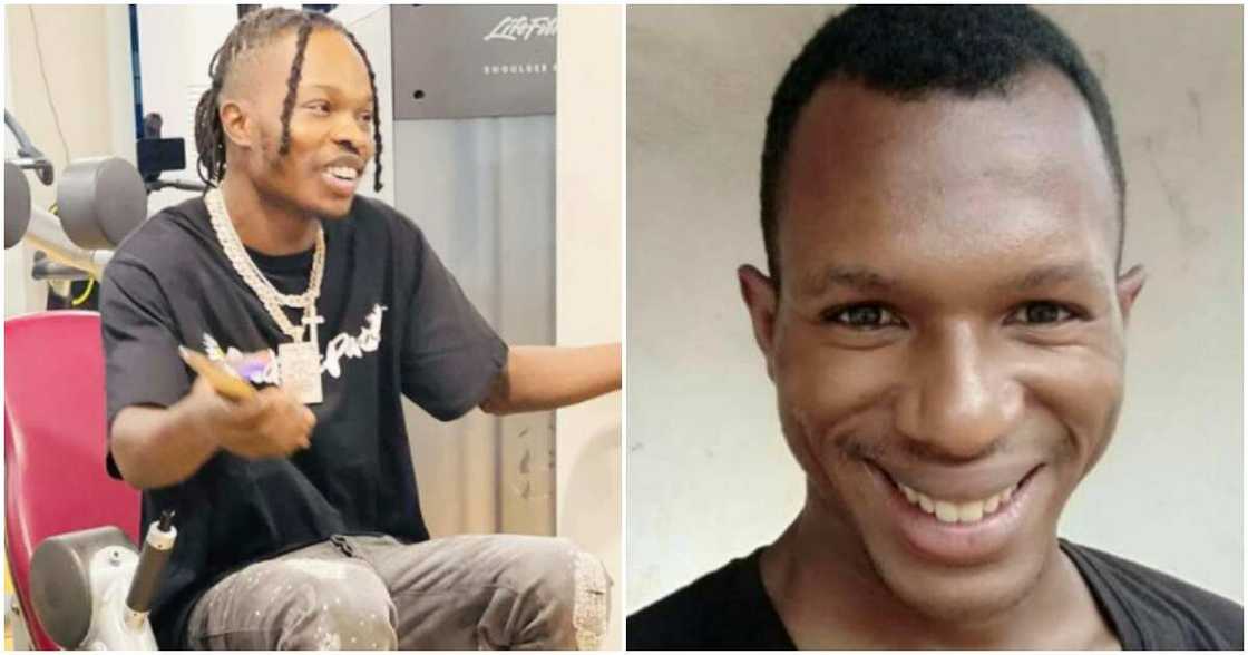 Naira Marley and Daniel Regha Naira Marley and Daniel Regha