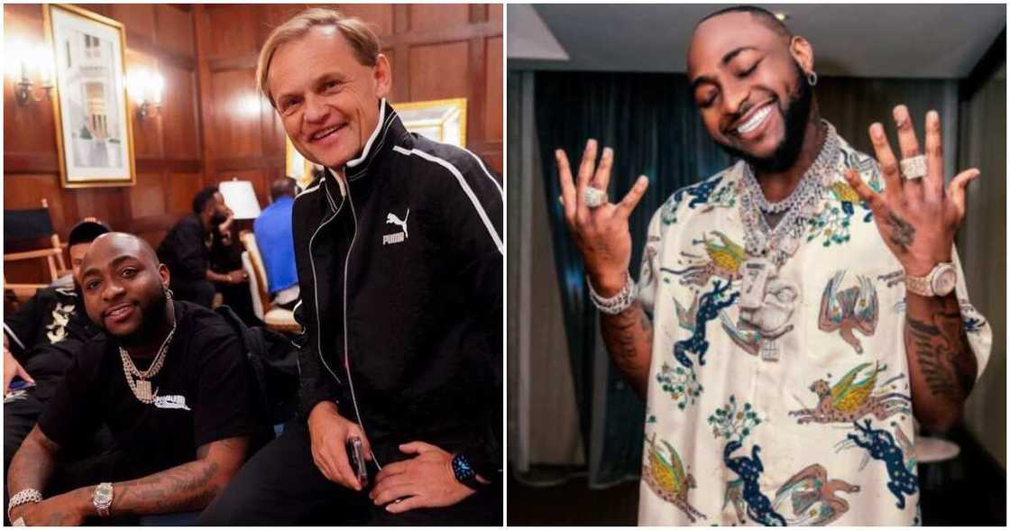 Davido, Puma CEO Davido, Puma CEO