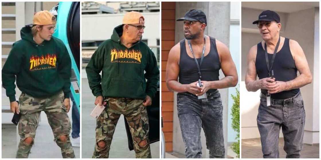 Celebrity style recreation/grandpa/street style Celebrity style recreation/grandpa/street style