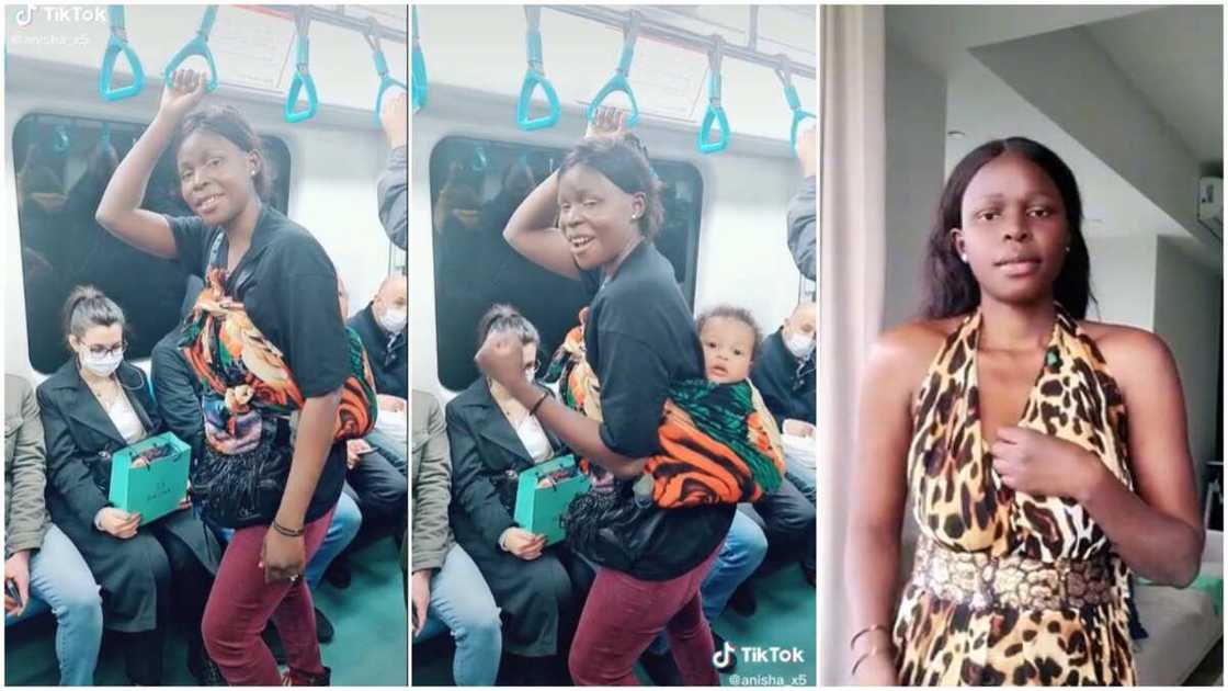 Young mother/being a parent abroad. Young mother/being a parent abroad.