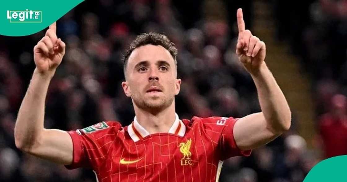 Lady emotional as she posts wedding photo of late footballer Diogo Jota. Lady emotional as she posts wedding photo of late footballer Diogo Jota.