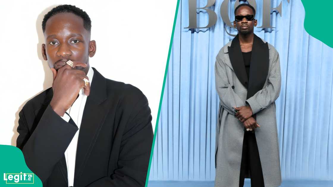 Mr Eazi shows off grey hairs, asks fans to address him with new title