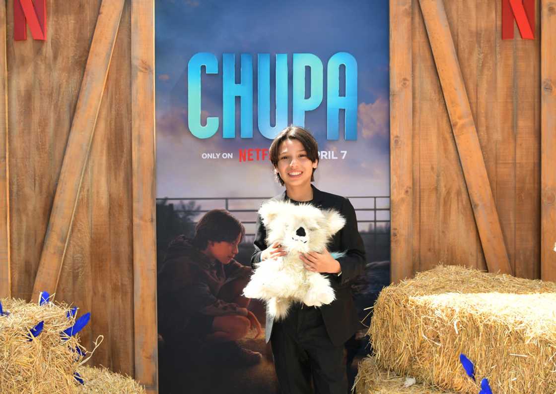 Evan Whitten attends Netflix's "Chupa" Evan Whitten attends Netflix's "Chupa"
