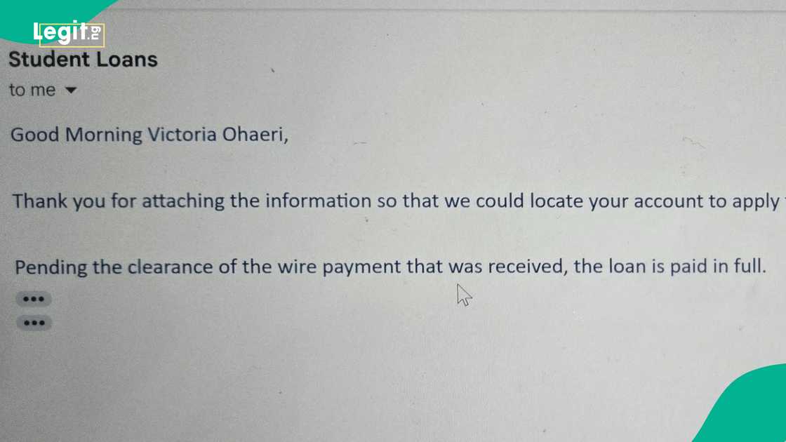 Joy as Nigerian woman finally clears her student loan after 11 years, shares email she received as she appreciates Harvard University Joy as Nigerian woman finally clears her student loan after 11 years, shares email she received as she appreciates Harvard University