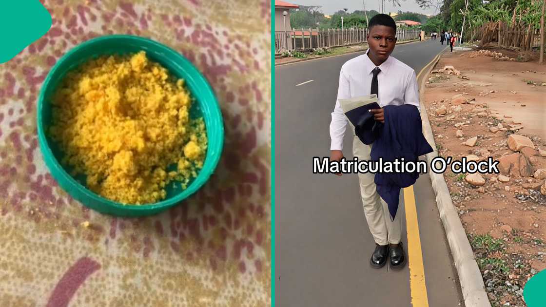 Video as University of Ibadan student goes viral after sharing clip of how he made akara in his hostel