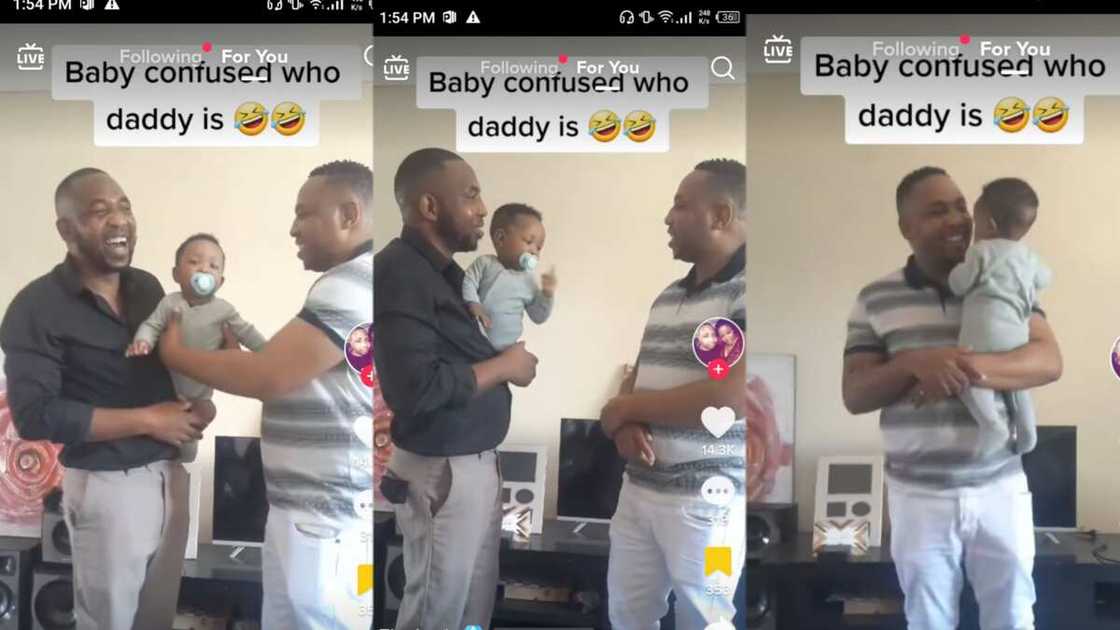 Boy confused over real Dad is