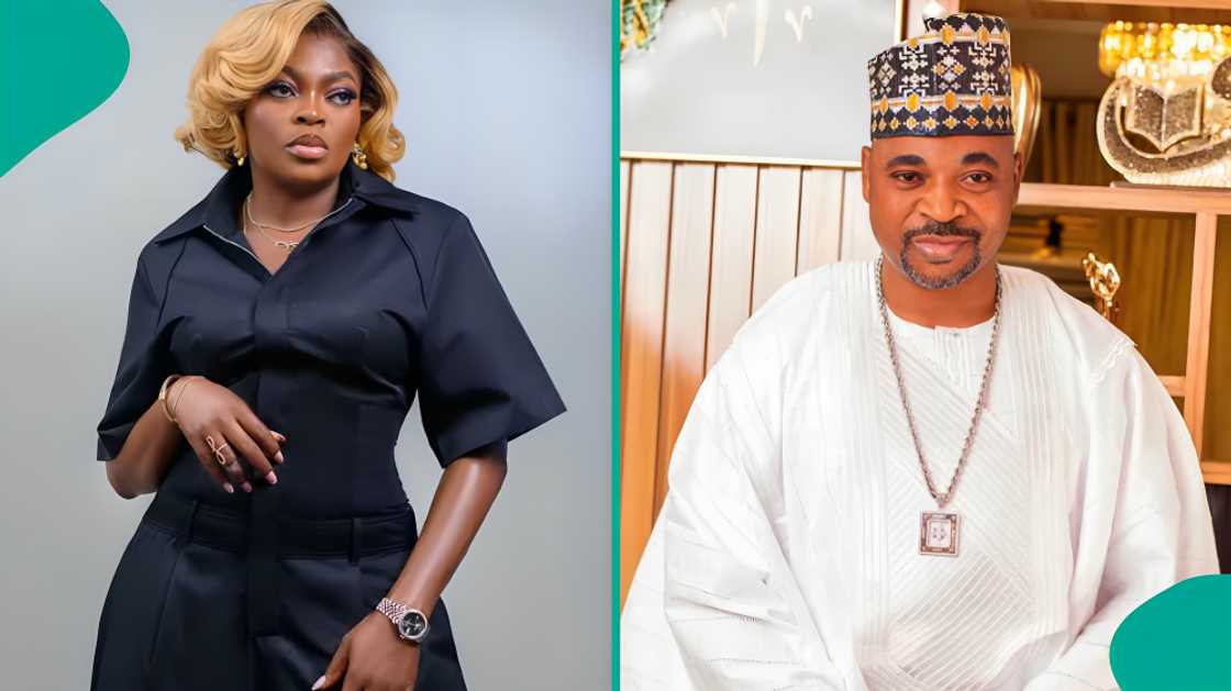 Funke Akindele and MC Oluomo’s brief interaction draws public attention Funke Akindele and MC Oluomo’s brief interaction draws public attention