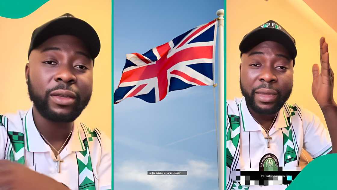 Nigerian man debunks claims moving to UK made him successful Nigerian man debunks claims moving to UK made him successful