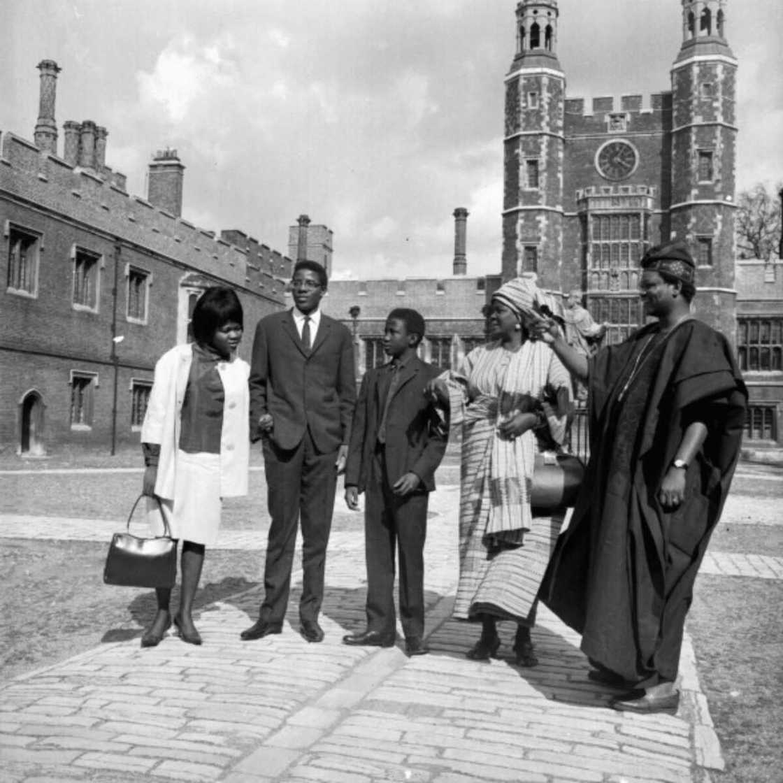 RETRO: Tokunbo Akintola, late son of Western Region Premier Ladoke Akintola, first black boy at Eton College