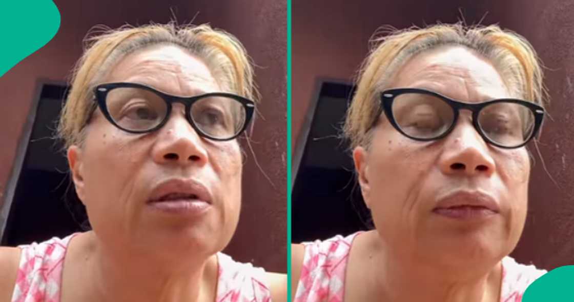 American woman cries out after flying to Nigeria to be with her Nigerian lover. American woman cries out after flying to Nigeria to be with her Nigerian lover.