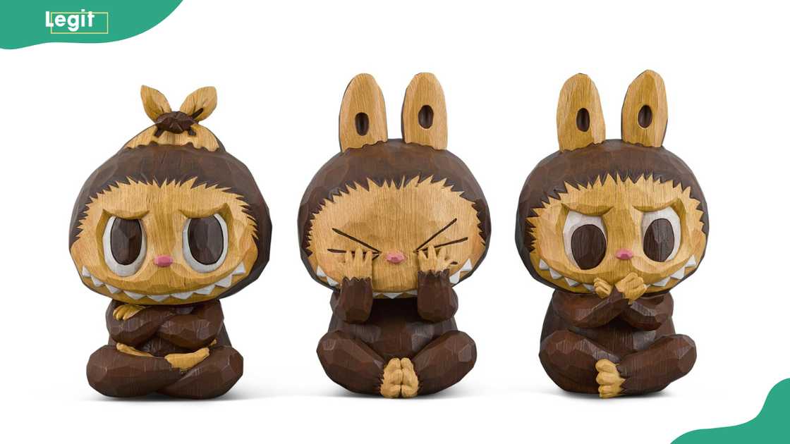 Three Wise Labubu Set ("Don't Hear, Don't See, Don't Speak") Three Wise Labubu Set ("Don't Hear, Don't See, Don't Speak")