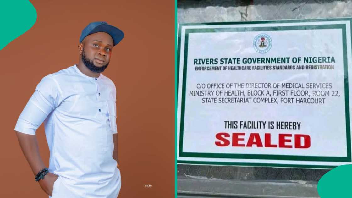 Rivers state government reportedly seals hospital. Rivers state government reportedly seals hospital.