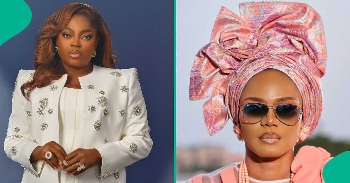 Funke Akindele and Iyabo Ojo link up Funke Akindele and Iyabo Ojo link up