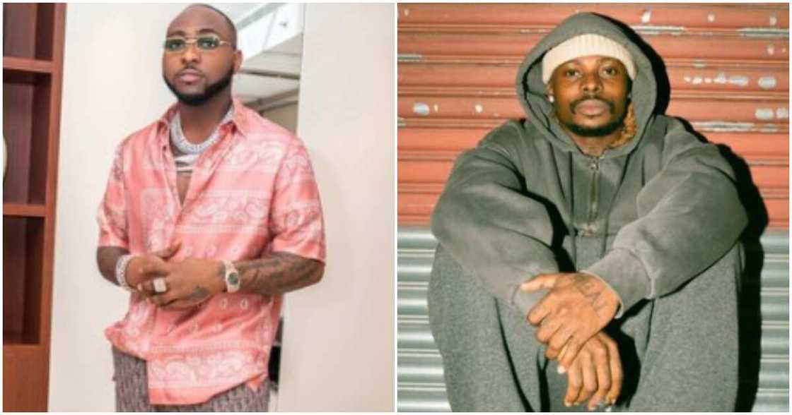 Singers Davido and Asake