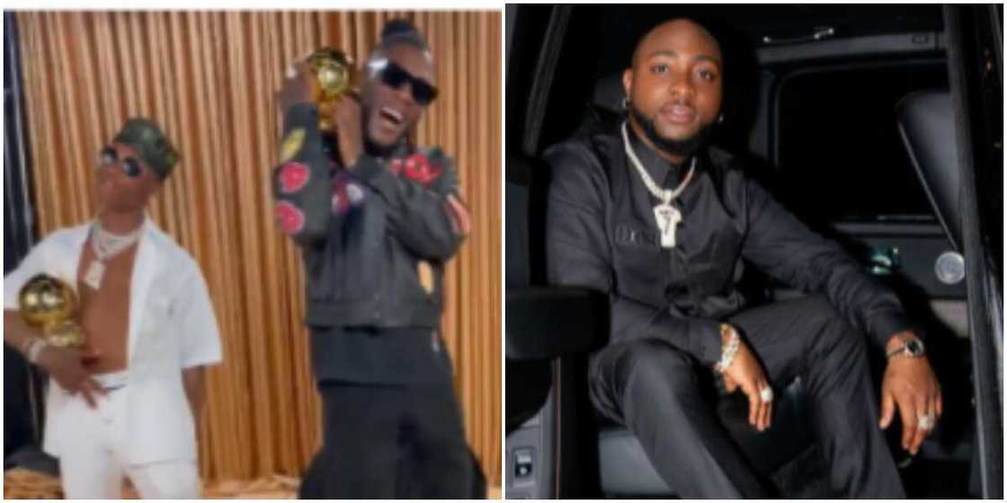 Wizkid, Burna Boy and Davido Wizkid, Burna Boy and Davido