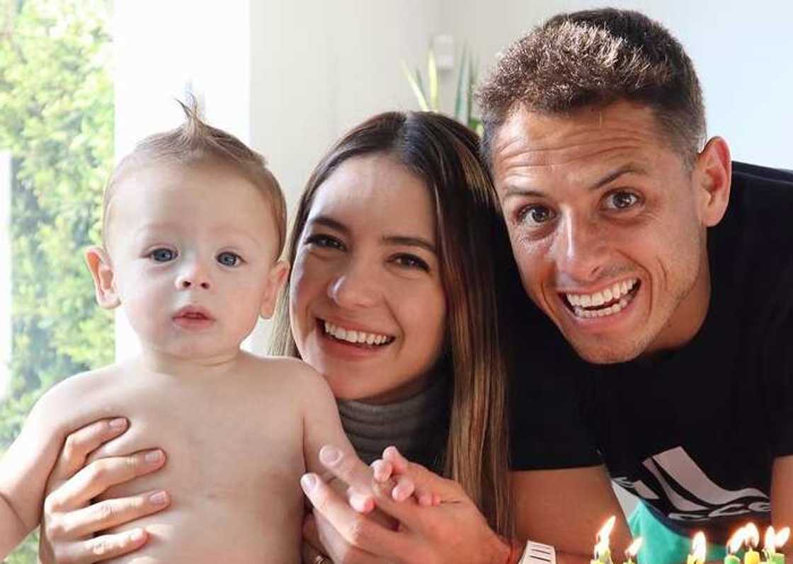Chicharito Hernandez's wife Chicharito Hernandez's wife