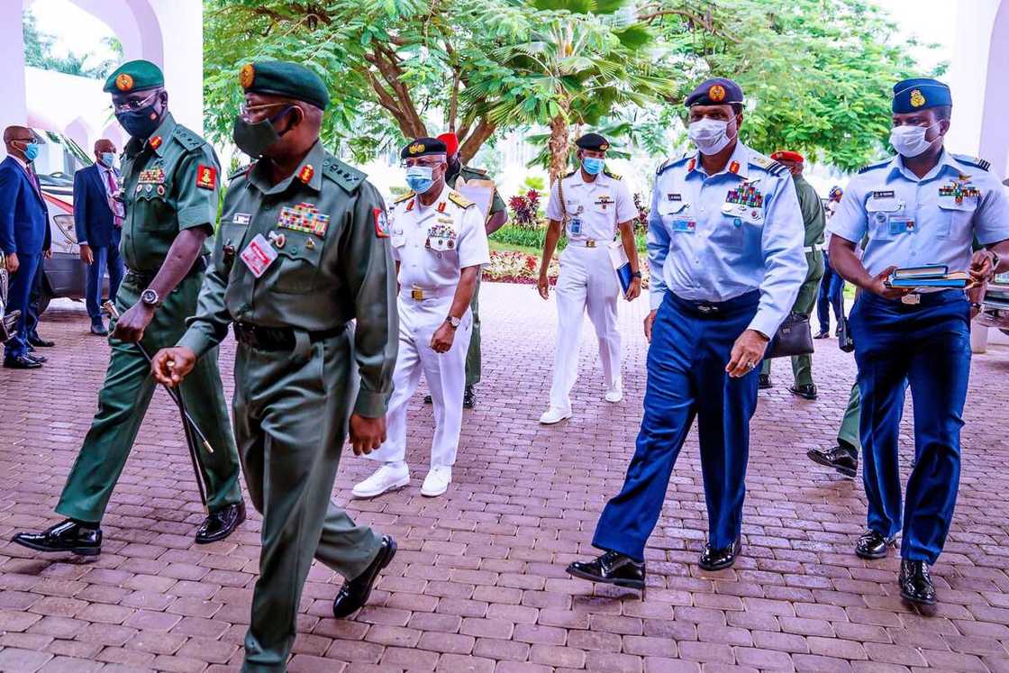 Why Buhari sacks Buratai, others; appoints new service chiefs - Presidency reveals