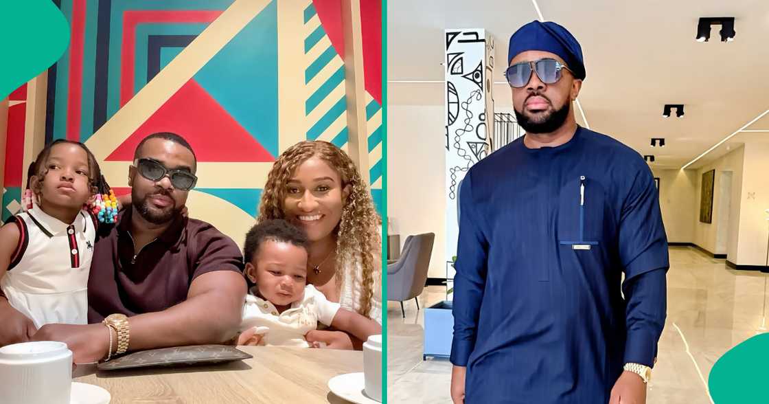 Williams Uchemba makes fan drool over post about his family and his next of kin